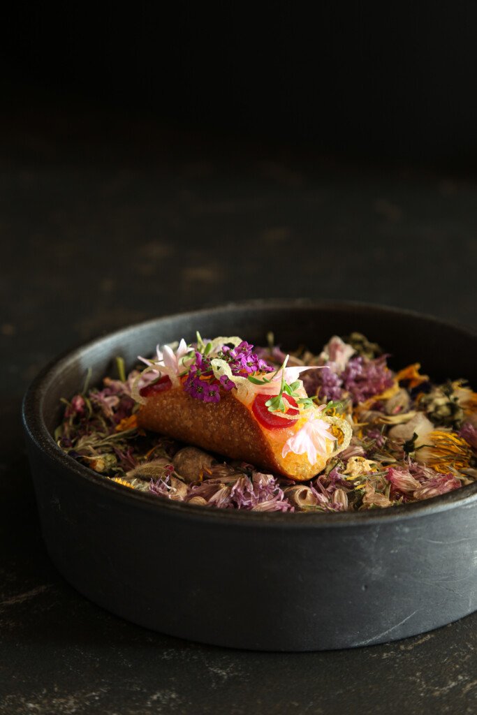 Beyond the New Nordic: How Sven Erik Renaa Is Redefining Fine Dining in Norway 3 RE NAA Herring and potato served with vendace roe