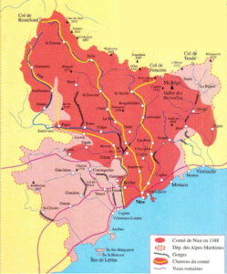 The Cuisine of Nice: Past and Present 3 Picture 1 map