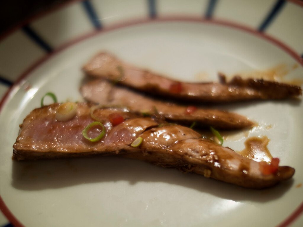 21 Mattin grilled tuna belly