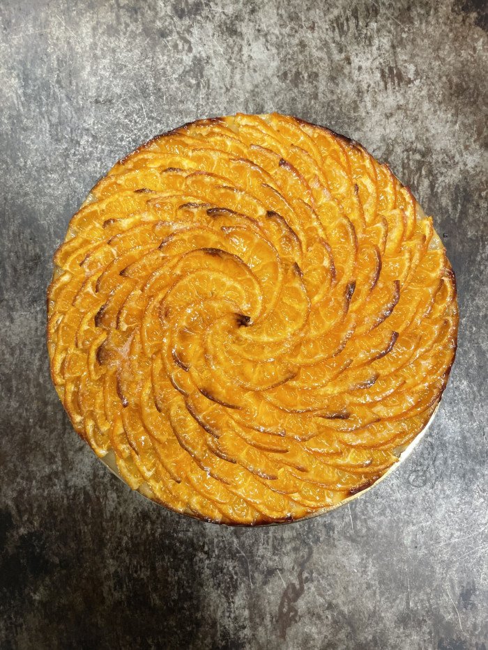 Tarte aux clémentines